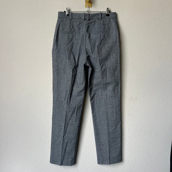 NWT MANGO Gray Slim Fit Wool Suit Trousers Size US 6 - Picture 3 of 6